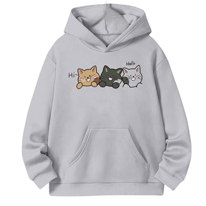 Sweat à capuche unisexe imprimé en éponge tissu doux et durable surdimensionné ou ajusté disponible en gros pull à capuche à la mode en éponge française - Product Image 1