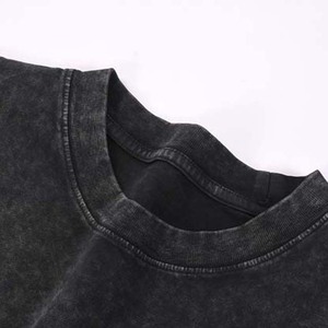 เสื้อยืดสำหรับผู้ชายสีทึบสีพื้นจำนวนมากพร้อมโลโก้ตามสั่ง - Product Image 6