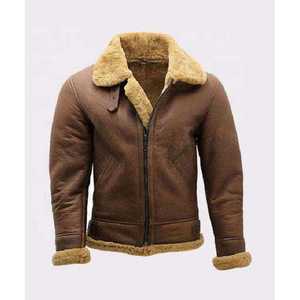 2024 New Men's High Street Style <b>Fur</b>-Style <b>Leather</b> Jacket High Quality Stand Autumn Winter <b>Coat</b> Fashionable Fabric Outerwear - Product Image 6
