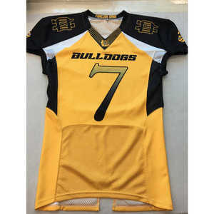 Fabricante de Pakistán, nuevo diseño, duradero, uniforme de fútbol americano, ropa deportiva, camisetas bordadas, conjuntos de Jersey, estilo - Product Image 5