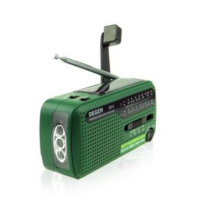 Radio Solar y de Manivela Degen DE-13 - FM MW SW1 SW2 - Product Image 2