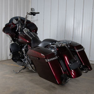 Sacoches rigides étendues de 5 pouces, sacoches latérales noires vives pour <span class=keywords><strong>Harley</strong></span> Touring <span class=keywords><strong>Road</strong></span> <span class=keywords><strong>King</strong></span> Street Glide 2014-2024 - Product Image 5