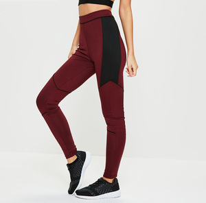 Mallas deportivas de poliéster de cintura alta para mujer Diseño de malla de cintura media Scrunch Butt Seamless Push Gym Yoga Nuevo estilo Verano - Product Image 2
