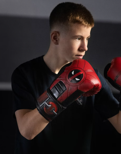 Gants de boxe OEM personnalisés avec support de poignet Gants en cuir de qualité supérieure pour le fitness, le kickboxing et le MMA - Product Image 3