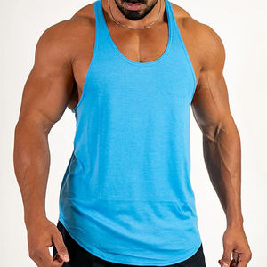 <b>Men</b> Stringer Mesh Sleeveless Singlet Top 100% Cotton Streetwear Mesh Tank Top <b>Men's</b> Workout <b>Gym</b> Street Wear <b>Mens</b> Tank Top - Product Image 2