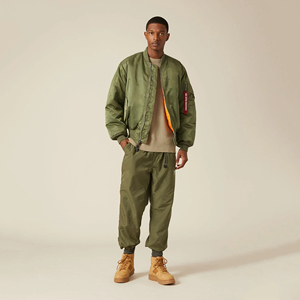 Chaqueta Bomber de Invierno para Hombre, Diseño Moderno, Tela de Lona de Alta Calidad, Reversible, Estilo Urbano, Logotipo Frontal, Secado Rápido - Product Image 4