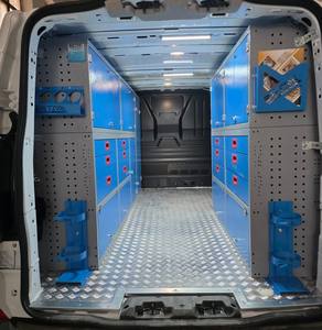 Multi-Functional Car Interior Organizer <b>Rack</b>–Sturdy Structure, Fast Installation, Customizable Modular <b>Van</b> Shelves <b>for</b> All <b>Vans</b> - Product Image 1