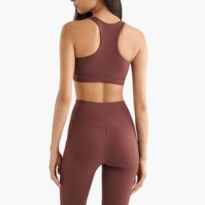 Conjunto Deportivo de Dos Piezas para Mujer, Ropa Deportiva Sostenible, Ajustada, para Entrenamiento, Yoga, sin Mangas, Venta al Por Mayor - Product Image 6