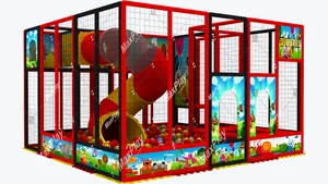 High Quality Customizable Mixed Colour Certified Indoor Softplay Playground Equipment Medium Size Ball Pool
