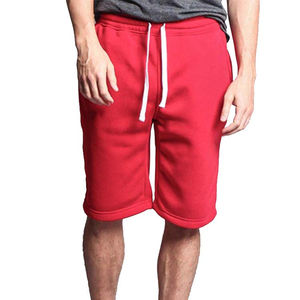 Shorts de sport pour hommes, décontractés, en tissu peigné uni, séchage rapide, respirants, tailles personnalisées, logo personnalisé, OEM, vente en gros, haute qualité, prix abordable - Product Image 6