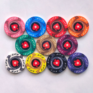 Customized Ceramic <b>Chip</b> Sets De <b>Poker</b> <b>Chips</b> 10 Grams Accepted for Casino Use Eco-Friendly Material Customized - Product Image 1
