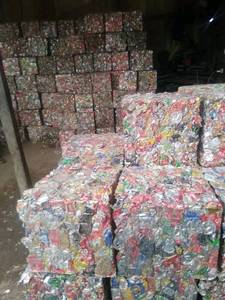 Aluminio UBC puede chatarra-Min limpio, embalado usado latas de bebidas para el reciclaje - Product Image 4