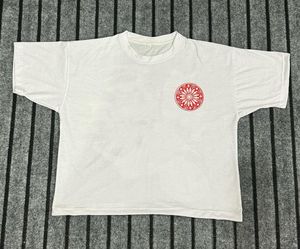 Bán Buôn New 100% Cotton Mens Áo Thun Thương Hiệu Thời Trang Màn Hình Hàng Đầu In Ấn Logo Lỏng Giản Dị Ngắn Tay Áo Rắn 200 Gram - Product Image 3