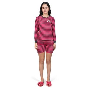 Conjunto de Shorts Casuales de Algodón 100% para Mujer con Bolsillos, Tejido de Punto Súper Suave, Cómodo de Usar, 2 Piezas - Product Image 3