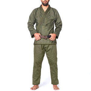 Uniforme d'entraînement à séchage rapide pour arts martiaux en coton de qualité supérieure oem brodé en gros haut personnalisé kimonokimono de jiu jitsu - Product Image 3