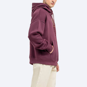 Nuevas sudaderas con capucha clásicas en blanco para hombres con Capucha ajustable Mezcla de algodón Sudaderas con capucha de diseño personalizado para hombres Precio al por mayor - Product Image 2