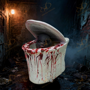 Nhà Máy Trực Tiếp Bán Chuyên Nghiệp Thực Tế Hoạt Hình Zombie Hình Hot Đảng Trang Trí Cho Halloween Nhà Ma Ám Kinh Dị - Product Image 2