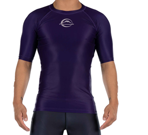 Alta calidad de los hombres de compresión Rash Guard BJJ Top de entrenamiento de manga corta UPF50 + Premium Gym MMA Active Wear - Product Image 2