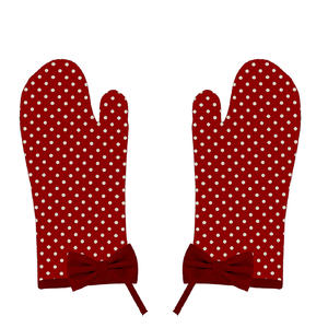 Gants de cuisine résistants à la chaleur, écologiques, imprimés, 100% coton, logo personnalisé, fabriqués en Inde - Product Image 2