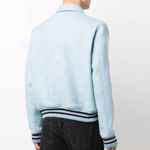 Hot Winter Products 2024 Nuevo diseño Varsity Jacket Ropa personalizada Chaquetas de talla grande para hombres - Product Image 4