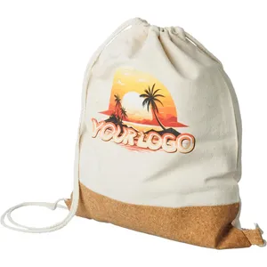 Zaino Promozionale Ecologico Tianna in Cotone e Sughero per Gadget - Product Image 1