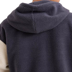 เสื้อสเวตเตอร์ขนแกะสวมหัวสำหรับผู้ชายบุขนแกะลำลองมีฮู้ดดี้ซับในฤดูหนาวคุณภาพสูงจากซัพพลายเออร์ปากีสถาน - Product Image 5