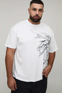 Men's <b>100</b>% Cotton/<b>Polyester</b> 200GSM Oversized Long T-Shirt Customized Premium Sewing Quality Blank Design Eco-Friendly High - Product Image 4