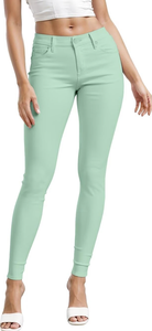 ULTRA STRETCH WOMEN'S SKINNY LEG <b>WORK</b> PANTS COMFY CASUAL <b>TROUSERS</b> CUSTOM LOGO DIRECT FACTORY WHOLESALE NEW ARRIVAL - Product Image 6