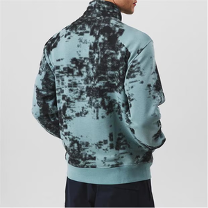 Men Street Fashion Drop Shoulder Sweatshirt Slim Fit Sublimation Sweatshirt <b>Thick</b> <b>Fleece</b> Winter Crewneck Sweatshirt - Product Image 3