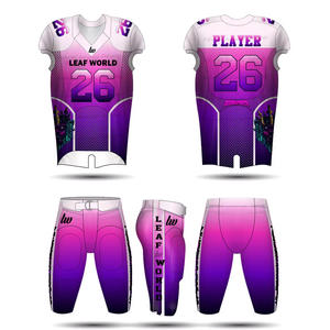 Custom Made Plus Size XL Breathable Embroidered American Football Jerseys Summer <b>Short</b> Uniforms for Adults & Boys Soccer Style - Product Image 1