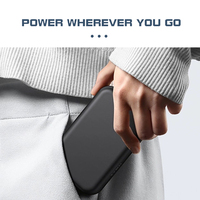 Grossiste d'Usine Mini Power Bank Magnétique 5000mAh pour iPhone Android, Batterie de Secours Portable, Charge Rapide, Qualité Fiable