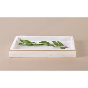 Lotus shape white marble tray <b>decorative</b> <b>stone</b> platter floral marble tray handmade luxury marble tray <b>for</b> home kitchen dining - Product Image 5
