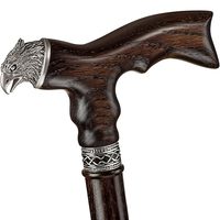 Bâton de marche en bois solide pour sentiers de randonnée Marche légère en bois Bâton de marche décoratif fait main à bas prix