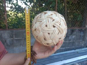 ลูกบอลหวายธรรมชาติงานแฮนด์เมดสำหรับตกแต่งบ้านงานปาร์ตี้งานแต่งงานและเครื่องประดับคริสต์มาส - Product Image 4