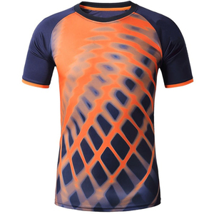 Camiseta de fútbol personalizada para niños, camiseta de secado rápido, camisetas de fútbol de entrenamiento de media manga, equipo de entrenamiento de Francia - Product Image 1