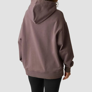 Nueva Sudadera con Capucha Extra Grande para Mujer, de Forro Polar, Manga Larga, Algodón, con Estampado de Letras en la Parte Delantera - Product Image 4