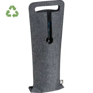 Borsa per Bottiglia LUCIE in RPET, Gadget Sostenibile per Feste e Uso Promozionale - Product Image 1