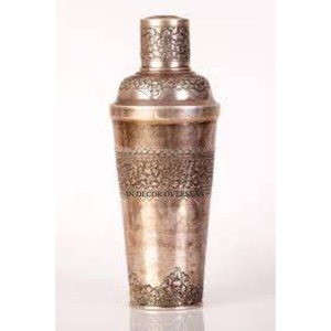 Trendy Pattern Arrival High Standard Quality Stainless Steel Made <b>Home</b> Hotel Wedding Party <b>Bar</b> Usage <b>Cocktail</b> Shaker From India - Product Image 5