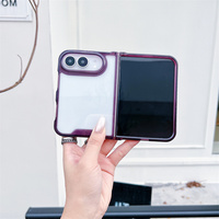 Coque de téléphone pliable transparente, anti-rayures, antichoc, avec charge magnétique sans fil, pour Apple iPhone Duo Fashion