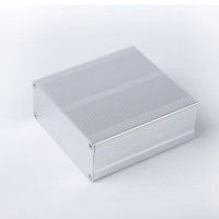 Boîtier de mini PC en aluminium à dissipation thermique élevée personnalisé, usiné par CNC, surface anodisée, boîtier de précision usiné par CNC