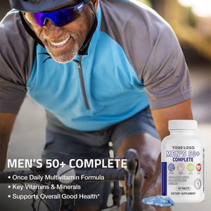 Capsules multivitaminées complètes pour hommes 50+ Zinc <span class=keywords><strong>Vitamine</strong></span> D3 Soutient la santé de la prostate, du cœur et du système immunitaire 180 capsules - Product Image 5