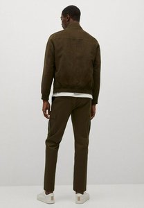 Chaqueta Bomber Casual de Invierno para Hombre, Estilo Béisbol, con Cremallera, Personalizada con Estampado, de Nailon/Poliéster, de Alta Calidad - Product Image 3
