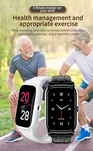 Braccialetti Intelligenti per Anziani con Posizionamento GPS e WiFi, Chiamata di Emergenza SOS con Scheda SIM, Annuncio Vocale dell'Ora, Montre Connectée - Product Image 5