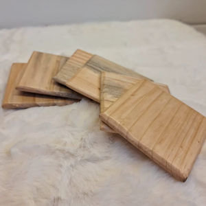 Wooden <b>coaster</b> set Round wooden <b>coasters</b> Natural wood <b>coasters</b> Wooden <b>drink</b> <b>coasters</b> Handmade wooden <b>coasters</b> - Product Image 2