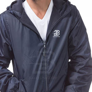 Derniers modèles de vestes coupe-vent d'hiver Vestes coupe-vent à logo personnalisé Vestes coupe-vent en vente chaude - Product Image 6