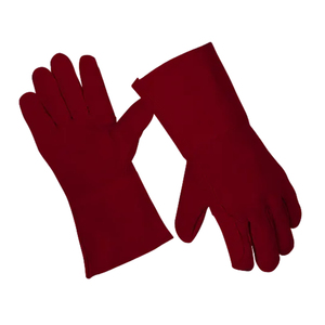 Guantes de trabajo de cuero Partido de vaca de seguridad de protección baratos para hombres para guantes de trabajo de cuero de construcción de invierno en precio al por mayor - Product Image 1