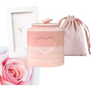 Pot d'urne en céramique traditionnelle Urnes de cendres humaines en céramique antique élégantes disponibles au prix de gros auprès de l'exportateur indien - Product Image 4