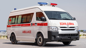 TOYOTA HIACE HR AMBULANCE 2.5D MT 2025 D'OCCASION EN BON ÉTAT (CONDUITE À GAUCHE) – BLANCHE - Product Image 3
