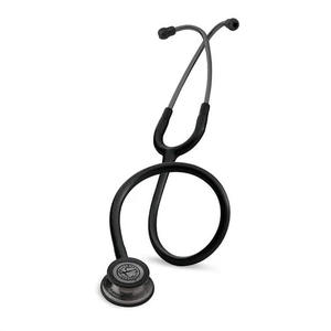 Estetoscopio de grado clínico de doble cabeza Premium de Greater Goods para médicos, enfermeras, botiquín de primeros auxilios para el hogar, acero inoxidable negro - Product Image 1