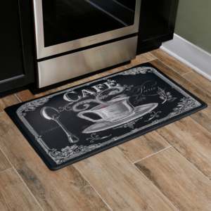 Tappeto da Cucina Antifatica Oversize 20x36 in Schiuma PVC, Stile Moderno con Motivo Originale, Lavabile e Antiscivolo, per un Comfort Stile Caffetteria - Product Image 1